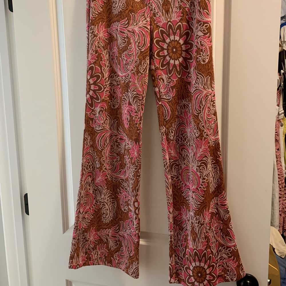 Anthropologie flared pants